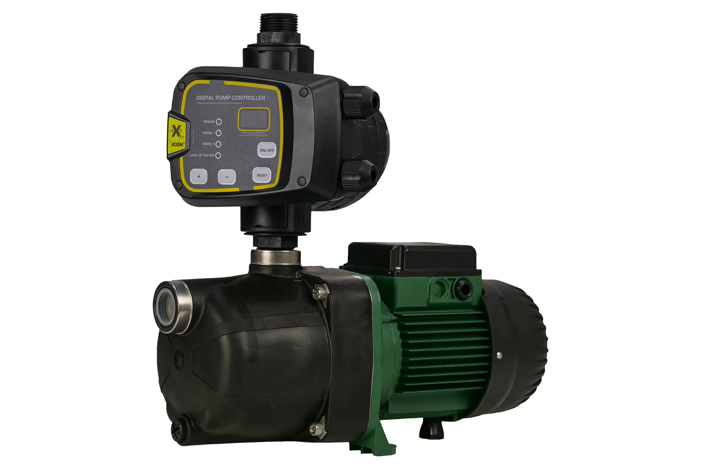 dab-pumps-jetcom-L251209 DAB Jetcom self-priming jet pump with NXT digital pressure controller for automatic water pressure control
